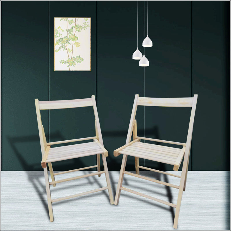 FOLDING CHAIR-2/S, Natural