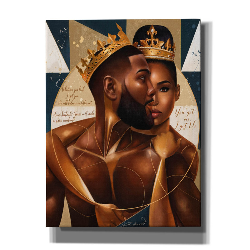 «Mercer41» Protection par Salaam Muhammad, art mural sur toile, H 16 po x l 12 po x P 0,75 po