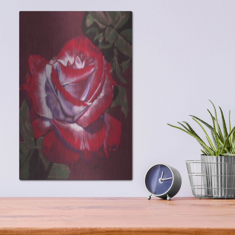 'Ruby' by Barbara Keith, Metal Wall Art, 16" H x 12" W
