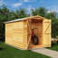 Garden Value 6 ft. W x 10 ft. D Overlap Garden Shed