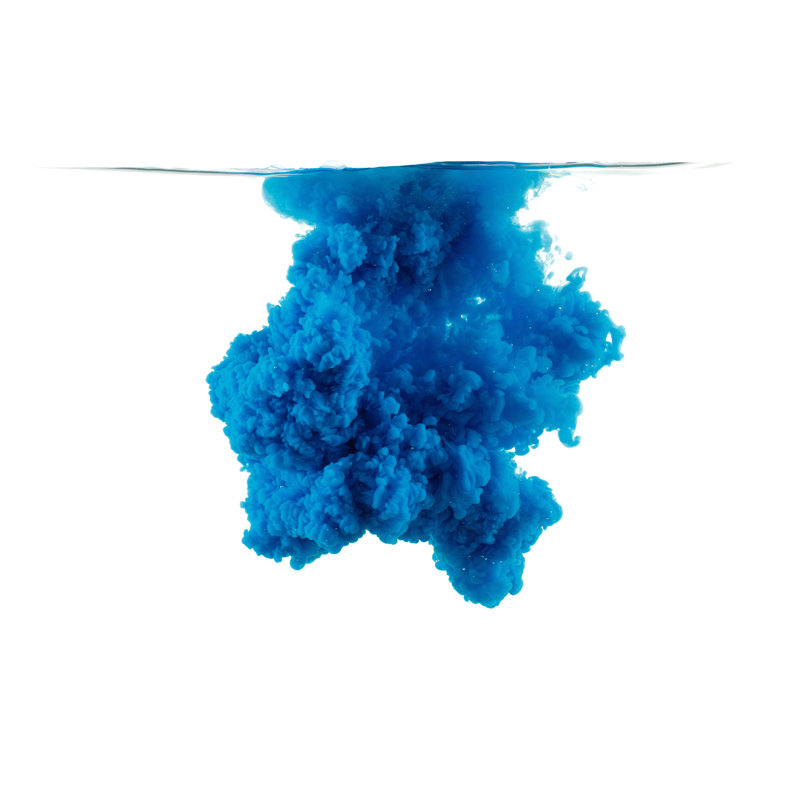 Colour Drop - Wrapped Canvas Print, 30cm H x 46cm W