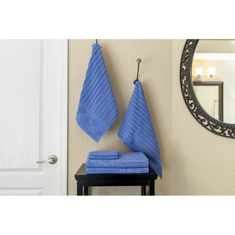 Brannan 100% Cotton Midweight Ribbed Mulit-Size Set, White