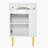 21.6" white Bathroom vanity