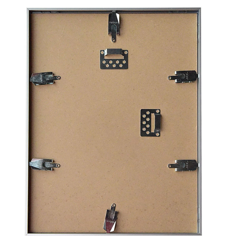 Metal Picture Frame, 30cm x 30cm x 2.6cm, White Oak