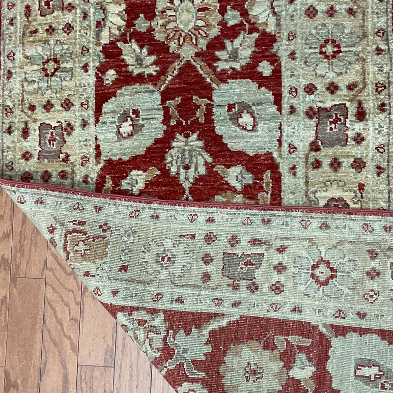  Handmade Oushak Wool Runner