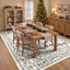 Tapis de jardin de Noël en velours perlé rétro pour le salon, la chambre à coucher ou le vestibule-1540112578