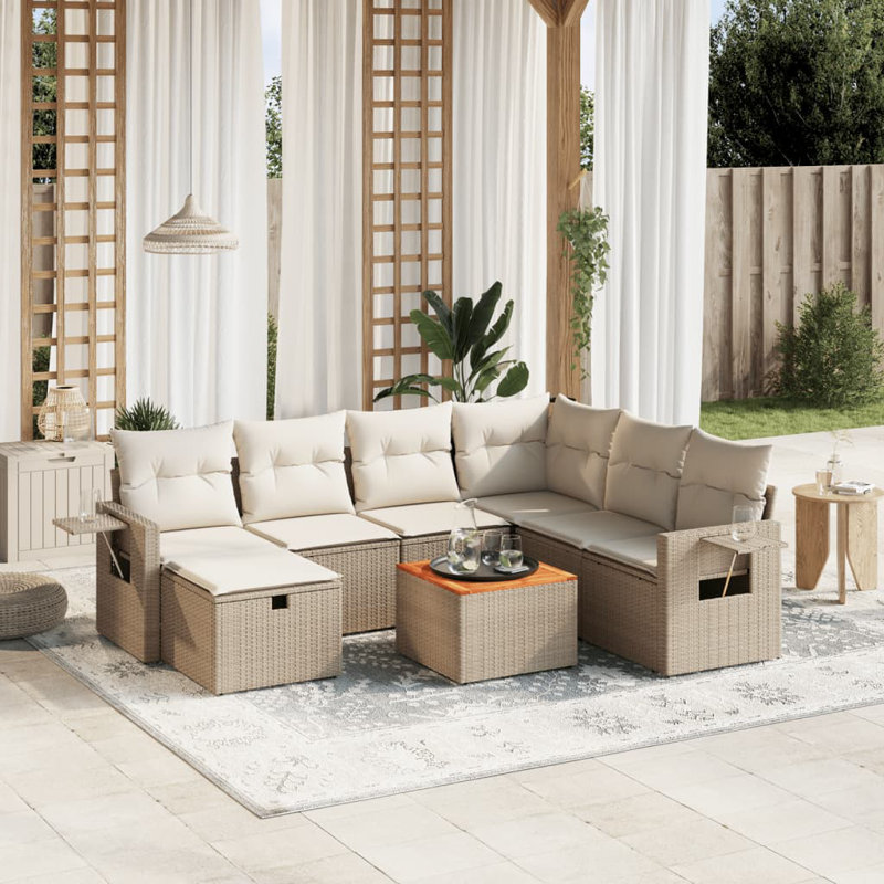 Ensemble de canapé de jardin Vidaxl