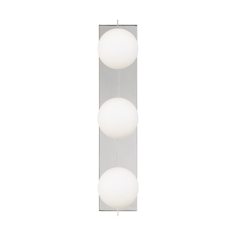 Orbel 3 - Light Vanity Light, Polished Nickel, No
