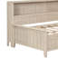Lit de jour simple en bois avec espace de rangement, 3 tiroirs, blanc antique, solide, sans sommier blanc, bois massif, nécessaire-1846694858