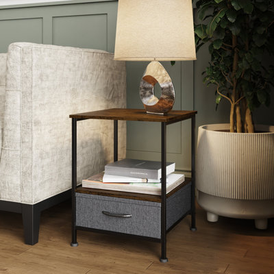 Craman Side Table with Storage