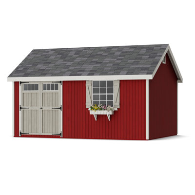 Colonial Pinehurst Outdoor Wood Storage Shed