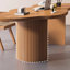 Bureaux en bois massif brun Free Form-107978795