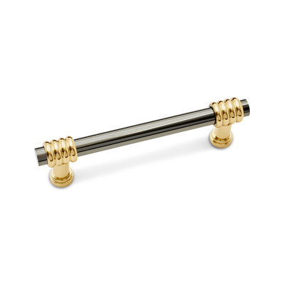 Two Tone Swirl 3 1/2'' Center to Center Bar Pull CP Series
