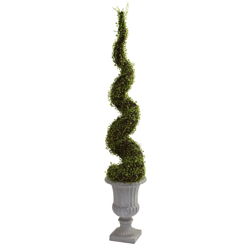60 " H Faux Foliage Topiary