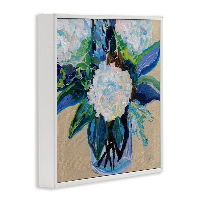 Giclée encadrée de lumière, conception de Jeanette Vertentes, H 12 po x l 12 po, Estampe numérique encadrée blanc bord de mer