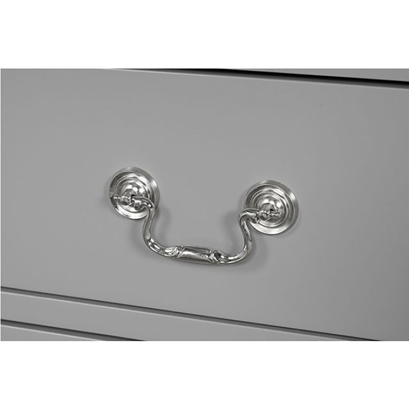 Dewin 6 Drawer Dresser, Grey