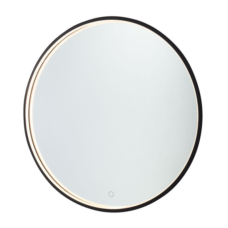 Miroir lumineux de salle de bain / meuble-lavabo Reflections, 32 po x 32 po