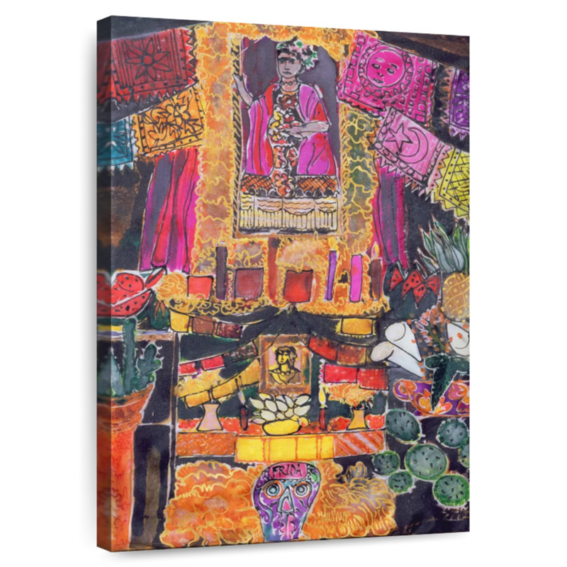 Sanctuaire Lelend Frida Kahlo, H 24 po x l 16 po