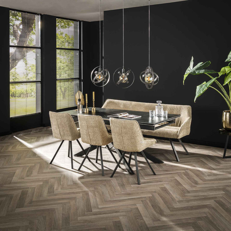 Sonoma Extendable Metal Base Dining Table