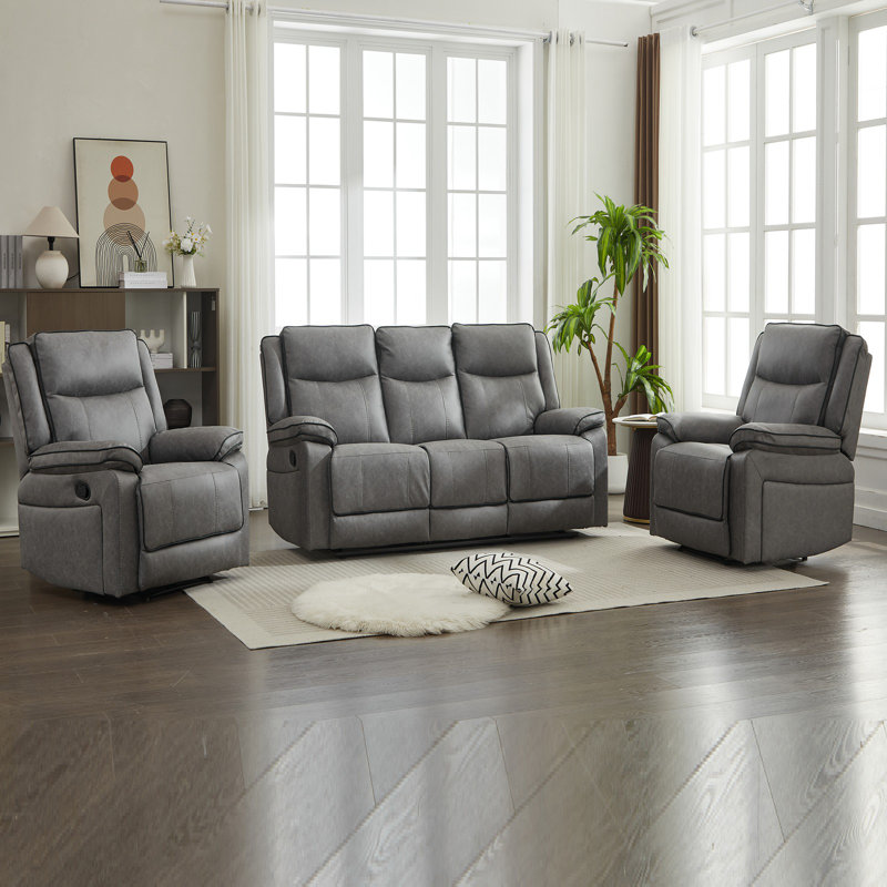 Manual Reclining Living Room Sets Suite Recliner Couch Living Room Sets