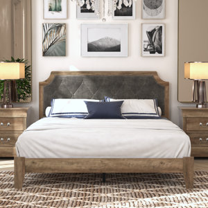 Isenbert Queen Platform Bed with Headboard