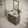 Fresca Formosa 36" Freestanding Single Sink Bathroom Vanity Set with Top and Sink - Faucet Not Included