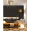 Plafonnier encastré géométrique 4 lumières 17,25 po
