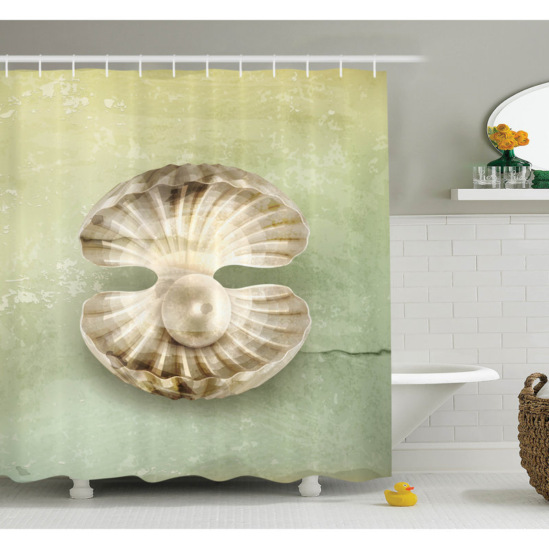 Ensemble de rideau de douche open marine life, H 70 po x l 69 po