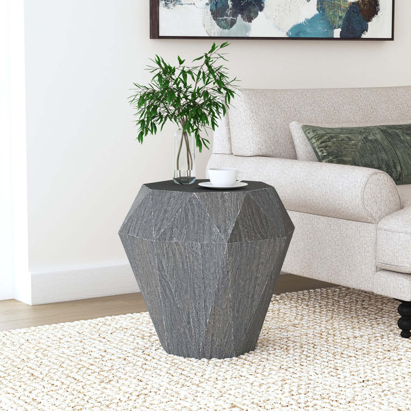 Table d'appoint Pringle Grey, Gris