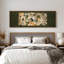 Impression sur toile encadrée extra large, tons de terre, formes abstraites modernes-544213353-544213350
