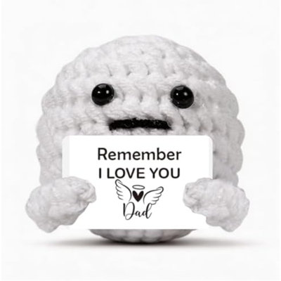 Funny Birthday Gifts For Your Dad Remember I Love You Dad Sign Mini Positive Crochet Golf Decor Christmas Father's Day Dads Gifts For Men Your Dads From Daughter Son