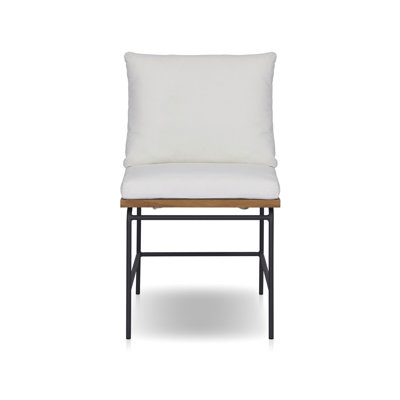 Chaise de terrasse avec coussin Nabi