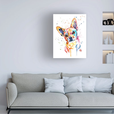 Lisa Whitehouse Chihuahua  Canvas Art