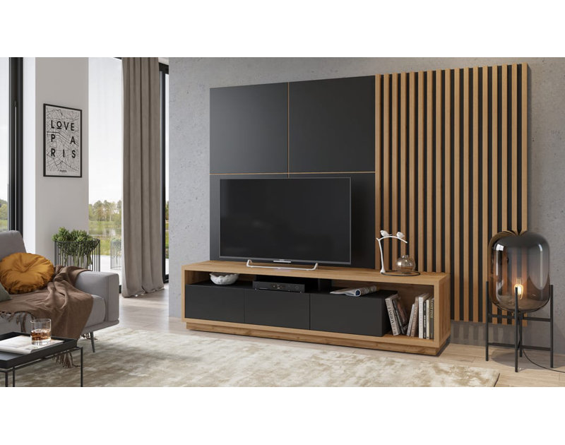 Bellamae Floating Shelf, Brown