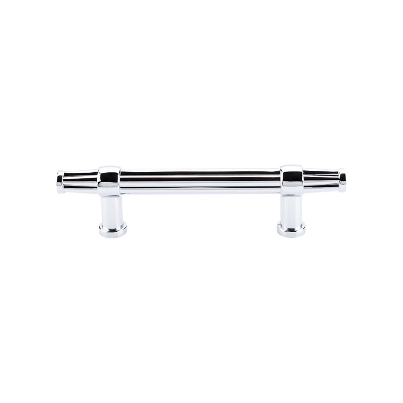 Luxor Appliance Pull, Polished Chrome, 3 3/4" Center to Center