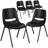 Oliverson 440 lb. Capacity Kid's Ergonomic Shell Stack Chair-31020511-31020510