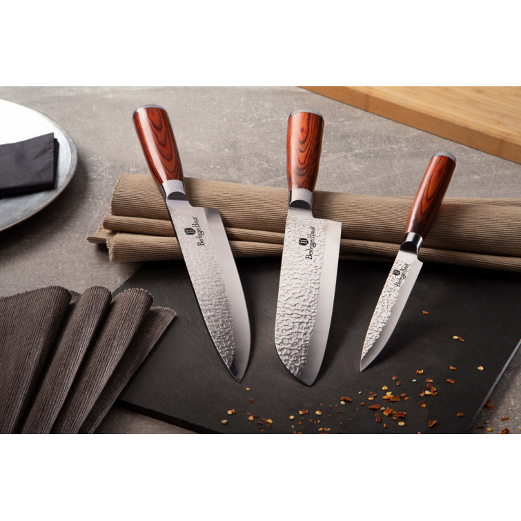 Berlinger Haus 7 Piece Kitchen Knife Set With Mobil Stand, Elegant