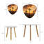 Ensemble de 2 tables basses gigognes Triangle Sunset Desert Desert