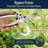 Pruning Shears for Gardening 2-Pack - 7.87” Bypass Pruners and 7.67” Straight Garden Scissors with Carbon Steel Blades and Leather Sheath - Handheld Plant Clippers and Snips by Kings County Tools