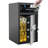Safe Box Fireproof Waterproof, 2-in-1 Drop Slot Security Safes With Digital Lock & Key For Home Business Use-112204788