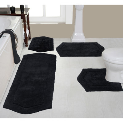 Morissette 4 Piece Bath Rug Set