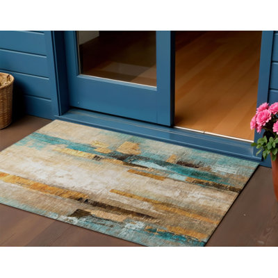 Abstract Indoor / Outdoor Rug