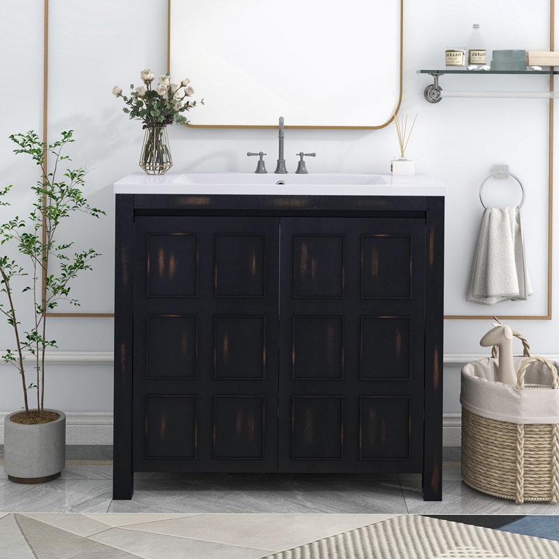 Maitlin 36'' Single Bathroom Vanity with Top