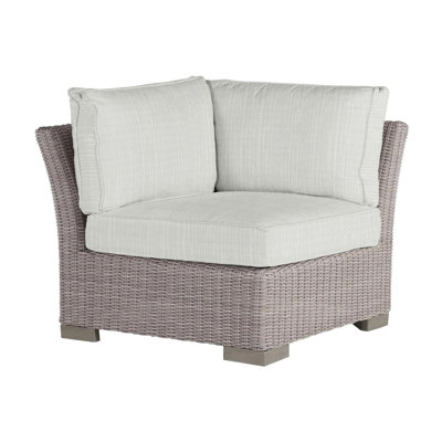 Club Woven Patio Lounge Chair with Cushions