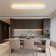 39.37" Modern Minimalist White Rectangular LED Ceiling Light Fixture