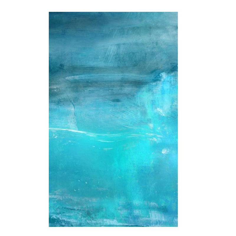 Indigo Sky III Print by Barclay Butera, 50" H x 30" W x 1.5" D, Plexi