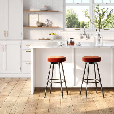 Peregory 29.25" Swivel Bar Stool