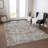Machine Washable Indoor/Outdoor Xhevrie Paprika Rug-1746691978