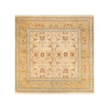 Classic One-of-a-Kind 6' 1" X 6' 3" Hand Knotted Area Rug