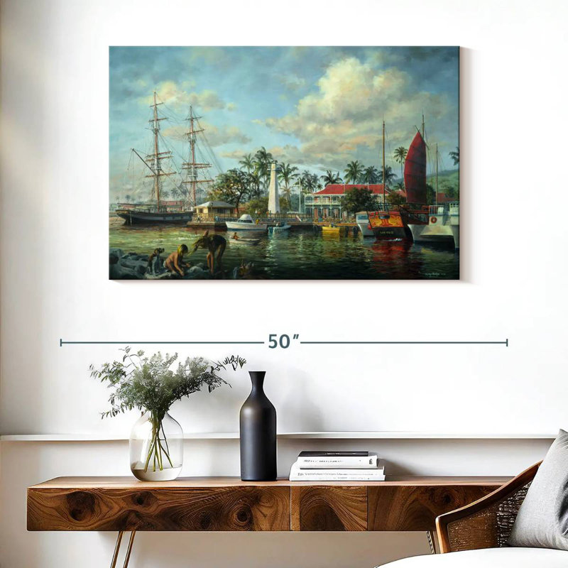 Lahaina Waterfront Maui, H 26 po x l 39 po